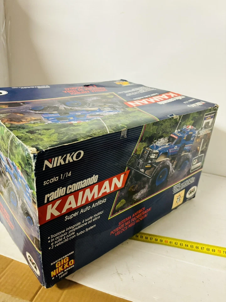 GIG NIKKO KAIMAN ANFIBIO 1/14 RADIOCOMANDATA  NUOVISSIMA RARE!! - Immagine 4 di 4