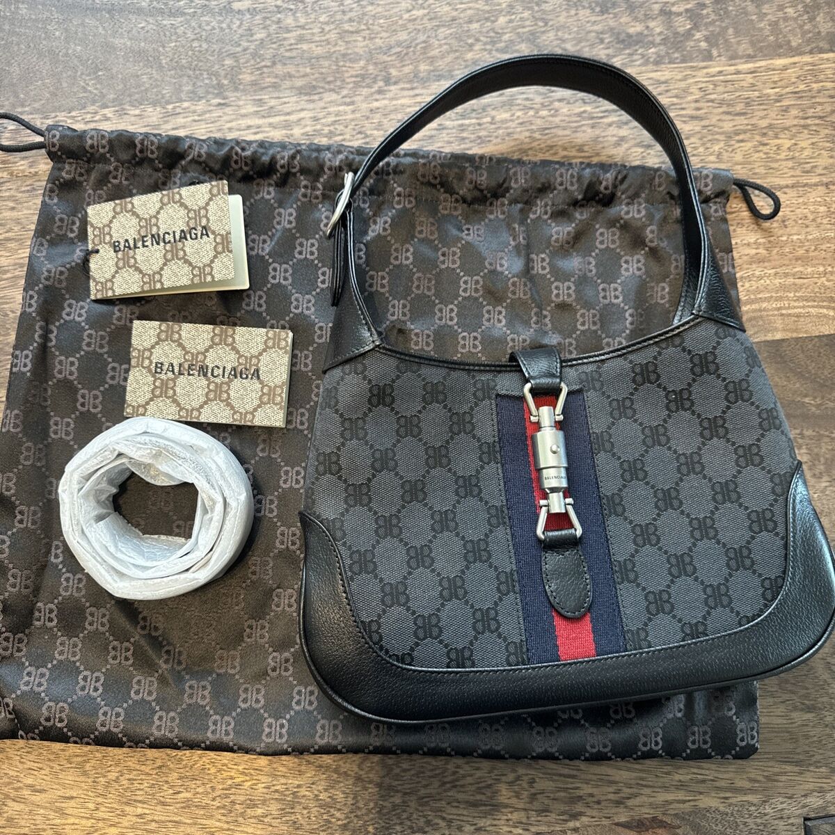 NEW Gucci x Balenciaga The Hacker Project Small Hobo Bag NEW Gucci x Balenciaga The Hacker Project Small Hobo Bag