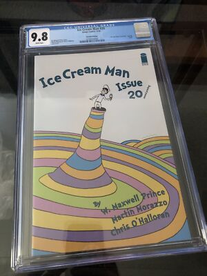 Image Comics Ice Cream Man #20 2nd Print CGC 9.8 Oh The Place You ll Go Homage