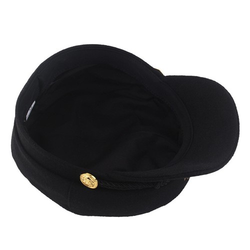 Kapitän Stil bretonische Mütze Fischer griechischer Geiger Unisex Kappe Seefahrer Matrose Baskenmütze - Bild 7 von 16