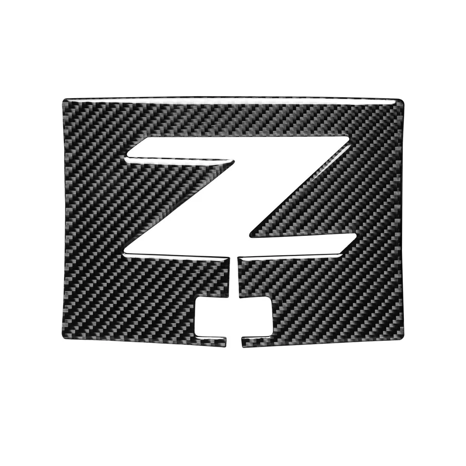 Carbon Fiber Interior GPS Navigation Panel Cover Trim For Nissan 350Z 2003-2009 - Image 2 of 4