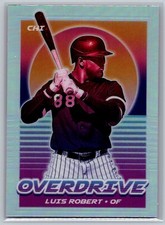 2021 Panini Chronicles Overdrive Holo #15 Luis Robert  Chicago White Sox