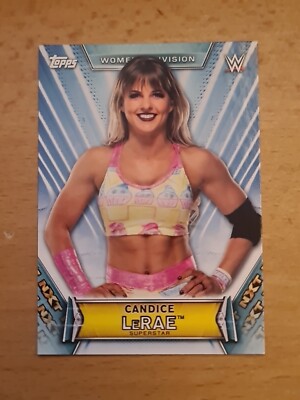 WWE Karte CANDICE LERAE Topps 2019 Womens Division Card # 32 Wrestling Diva