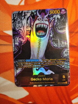 One Piece TCG Custom Leader - Gecko Moria (OP06-080) | eBay