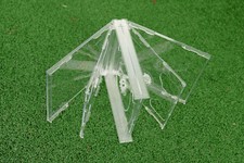 CD DVD Box transparent für 6 CD/DVD Aufbewahrung stapelbar