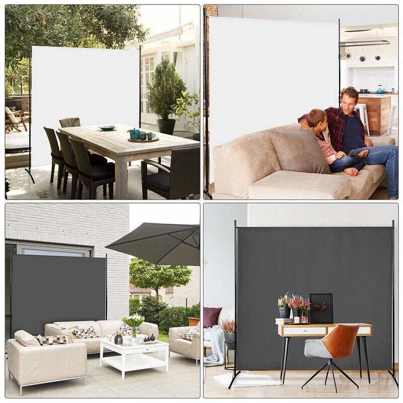 Paravent Raumteiler Trennwand Stellwand Raumtrenner Modern Sichtschutz Outdoor - Bild 2 von 4