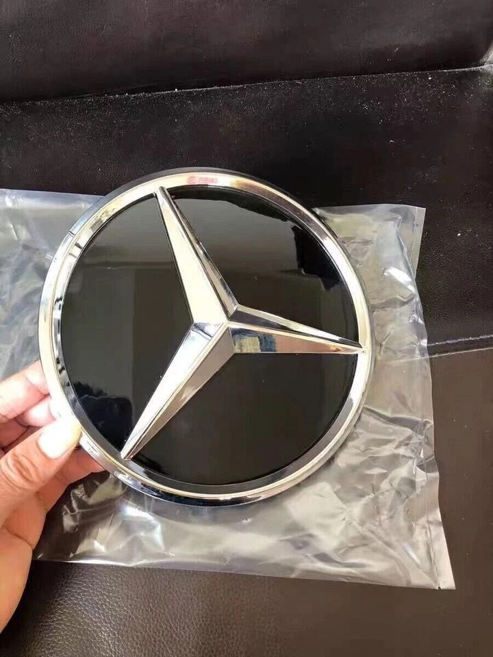 Sliver Front Grille Grill Star For Mercedes Benz W164 2009-2011 ML63 ML350 ML550 - Image 3 of 4