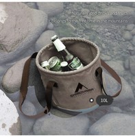 Faltbarer Eimer WasserbehäLter Faltbar Putzeimer Camping Falteimer BehäLter 10L