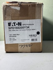 NEW SURPLUS EATON SURGE PROTECTIVE DEVICE SPD160208Y3K TYPE 1 ENCLOSURE