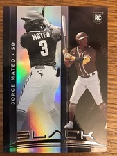 2021 Panini Chronicles Black RC Jorge Mateo San Diego Padres