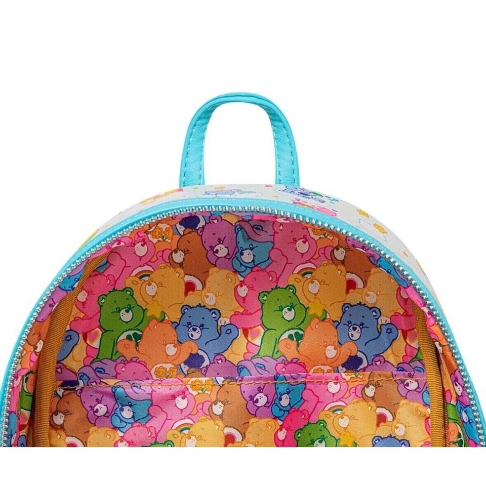 Loungefly Exclusive Care Bears Mini Backpack 40th Anniversary Bag SOLD