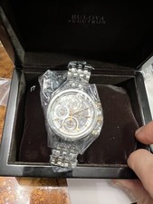 Bulova C460 Accu Swiss Automatico Bicolore Cronografo Valjoux 7750 Uomo