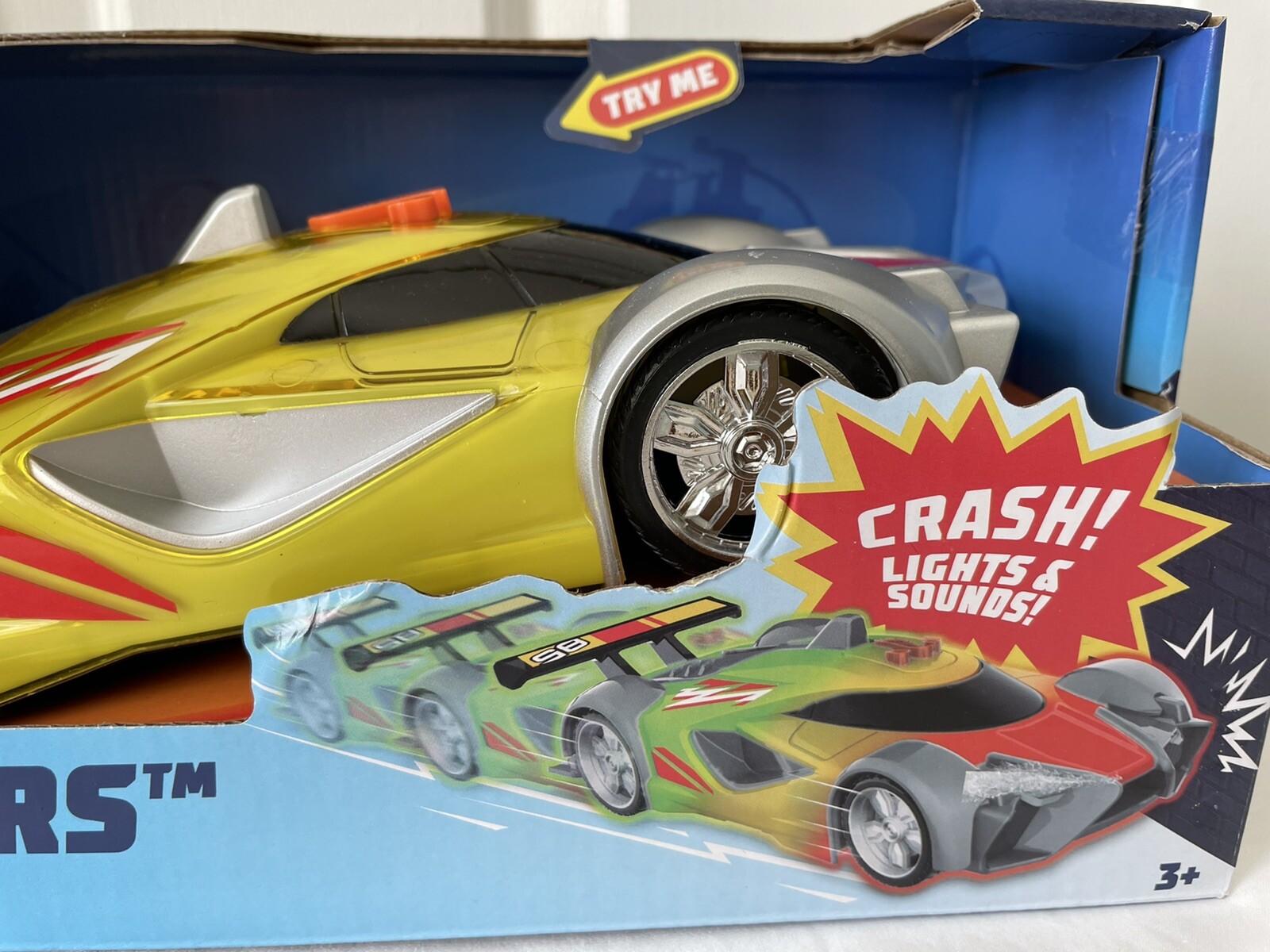 Hot Wheels Color Crashers Mach Speeder | eBay