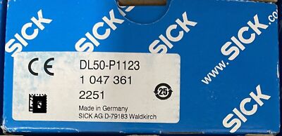 New In Box SICK DL50-P1123 1047361 Ranging Sensor