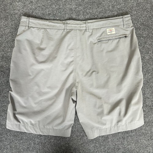 Faherty Pantaloncini Tutto il Giorno Uomo 38 (40) Grigio Chino Coulisse Casual 9" Golf Adulto - Foto 6 di 11