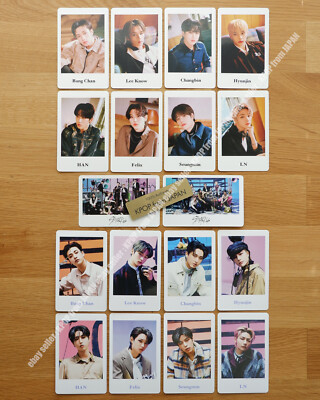 Stray Kids THE SOUND POPUP STORE 109 Official photocard set