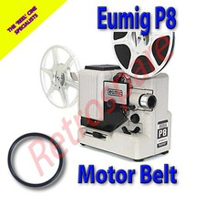 EUMIG P8 (tutte le varianti modello) Cintura di trasmissione proiettore pellicola cinema 8 mm