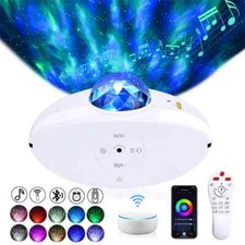 5 in 1 galaxy night light projector. Bluetooth. Music speaker. Alexa remote 