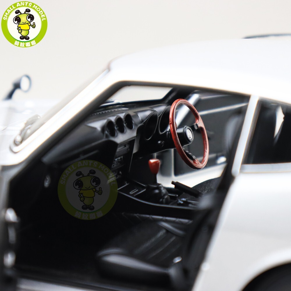 1/18 Autoart 77437 1969 NISSAN Fairlady Z432 PS30 Silver Diecast