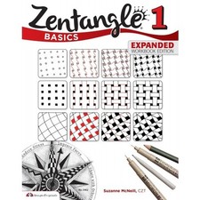 ZENTANGLE BASICS-Line Drawing Altered Art Paper Craft Idea Book-Cardmaking