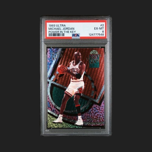 1993 ULTRA POWER IN THE KEY MICHAEL JORDAN PSA 6