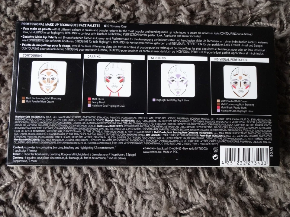 Catrice - Professional Makeup Techniques Face Palette (8 Farben) *NEU&OVP* - Bild 2 von 2