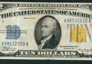 $10 1934 ((NORTH AFRICA)) Silver Certificate Note ** PAPER CURRENCY