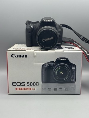 Canon EOS 500D EF-S 18-55 IS Kit digitale Kamera OVP - GETESTET