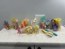 Lot of Vintage My Little Ponies READ