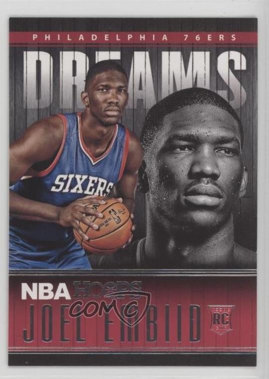 2014-15 NBA Hoops Dreams Joel Embiid #6 11qd