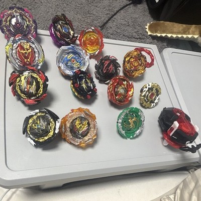 Son s Old Takara Tomy Beyblade Burst lot With Launcher