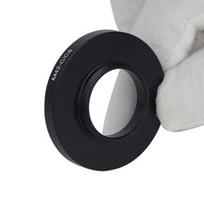 M42x0.75Female to C/CS Male Mount Step-Down Adapter Ring Black Anodized Aluminum