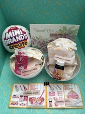 Rare Zuru Mini Brands DISNEY Princess AURORA rose cake CHESHIRE CAT hot dog lot