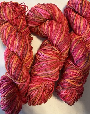 Colinette Hand Dyed Lasso Yarn 3 Skeins