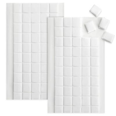 Juvale Classroom Decor Sticky Tack Putty - 100 Pieces, White, 3 x 5.9 White