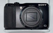 SONY Cyber-shot G DSC-HX20V 18.2MP Digital Camera-For Parts or Repair-As Is
