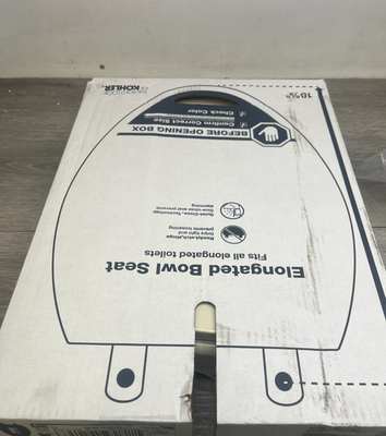 #ad KOHLER K 4636 RL 47 Cachet ReadyLatch Elongated Toilet Seat Quiet Close $27.99