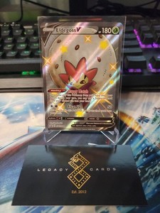 eldegoss v pokemon card value Pokemon TCG: Shining Fates Cinderace VMAX 019/072 / Ultra Rare CGA 10 main image 0
