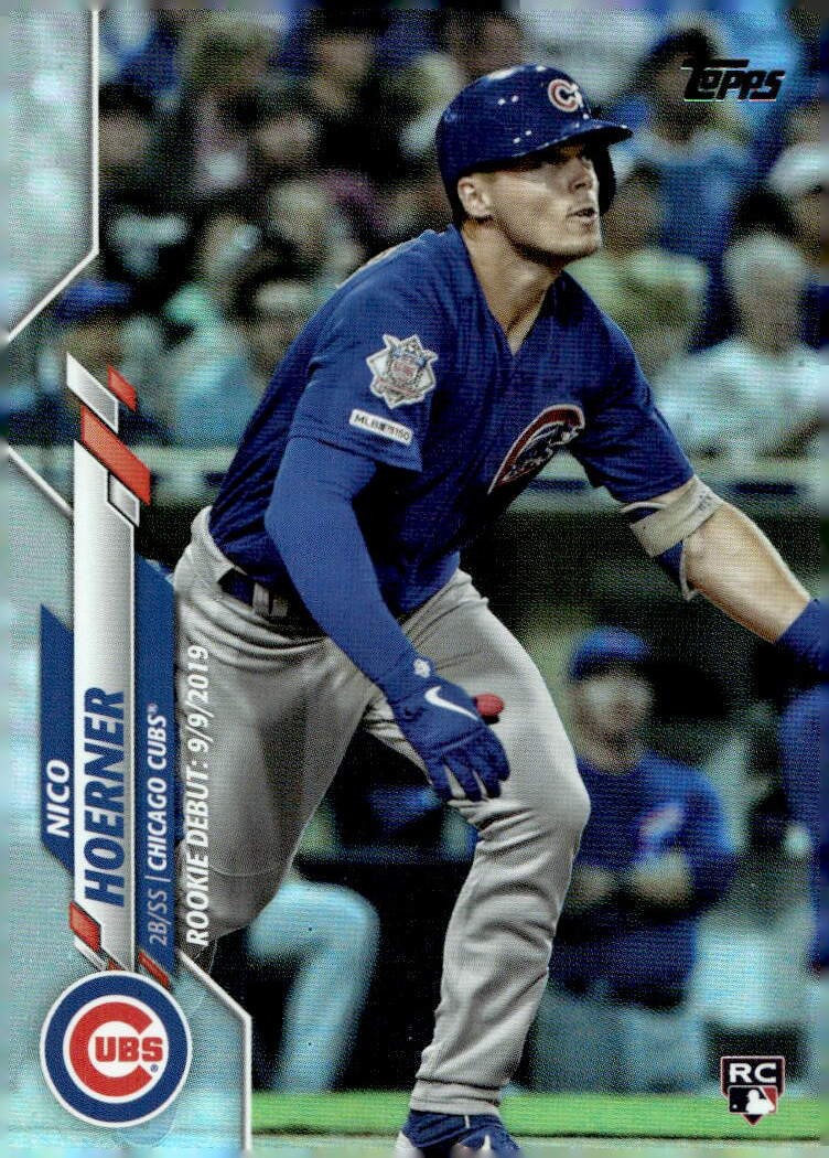 2020 Topps Update #U-251 Nico Hoerner Gold Foil