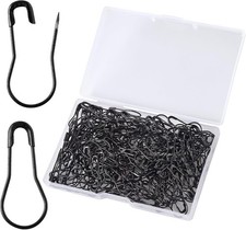 200pcs Bulb Pins 0.8" Safety Bulb Pin,Gourd Safety Pin Metal Clothing Tag Pins