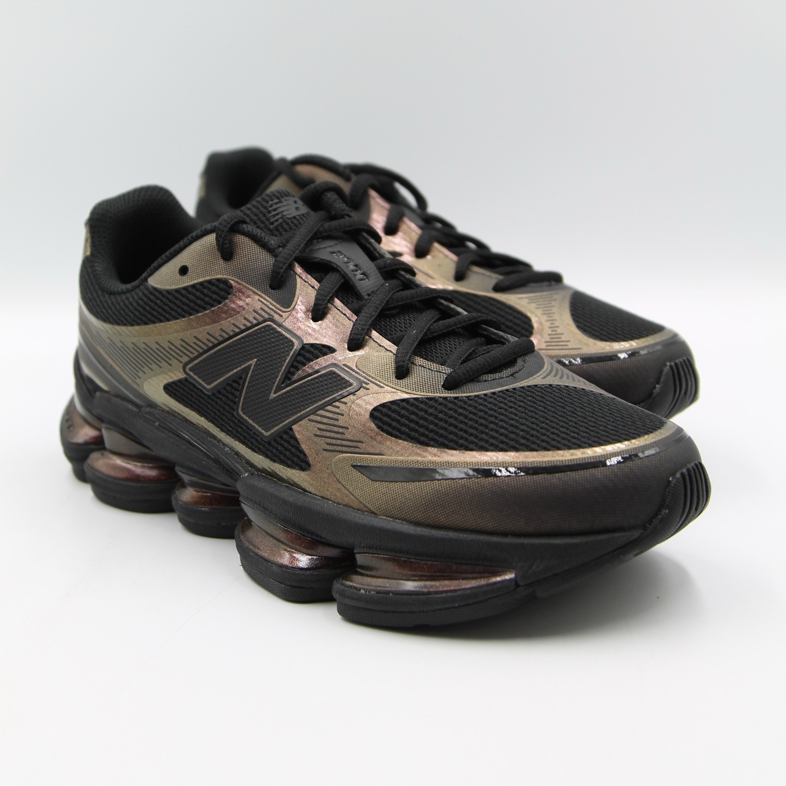 New Balance Abzorb 2000 Womens Size 7.5 Sneakers Black Iridescent U2000PPB thumbnail 2