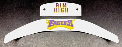 3D Bumpers - Tenn Tech Speed Set for a Full Size Football Helmet