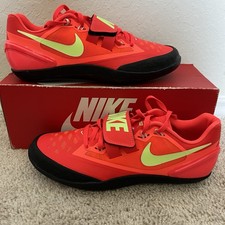 Nike Zoom Rotational 6 Bright Crimson Red Throwing Shoes FZ9606-600 Men  s Sz 8.5