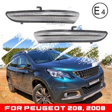 Spiegelblinker Außenspiegel Für Peugeot 208 2008 12-20 Citroen C3 16- Weiß