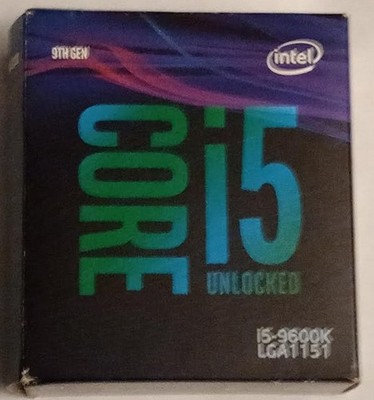 Intel Core i5-9600K  CPU Amazon.com: Intel Core i5-9600KF Desktop Processor 6 Cores up to