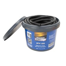 Stormguard uPVC Window Door Gasket Bubble Gasket – 25 Metre Black Rubber Seal