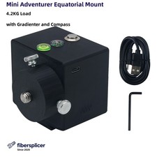 Mini Adventurer Equatorial Mount 4.2KG Load with Gradienter and Compass -new