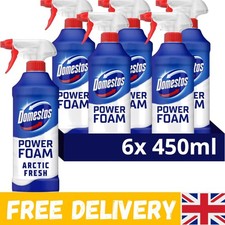 Eco-Friendly Toilet Cleaner Spray - 450ml x 6, Eliminates Germs & Limescale 73.31 per litre