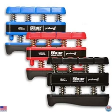 Hand Grip Strengthener - Finger Exerciser, Spring-Loaded, Isolate Each Finger