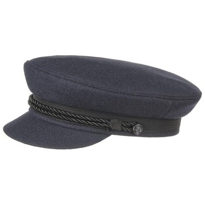 Original Elbe Sailor Hat | Classic Lined Captain Hat with Cord, Vi...